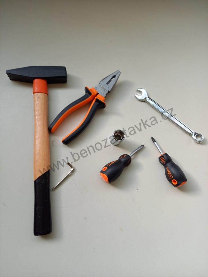 Sada Gola s nářadím 1/2", 1/4" 100 kusů - NEO TOOLS