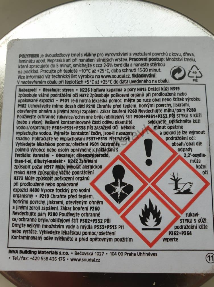 250g Polyfiber SOUDAL