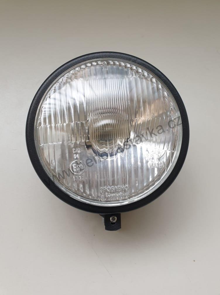 Pracovní světlomet kovový - Oldtimer - /žárovka R2/