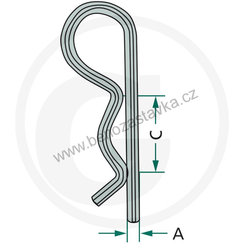 Sada závlaček 100 ks GRANIT