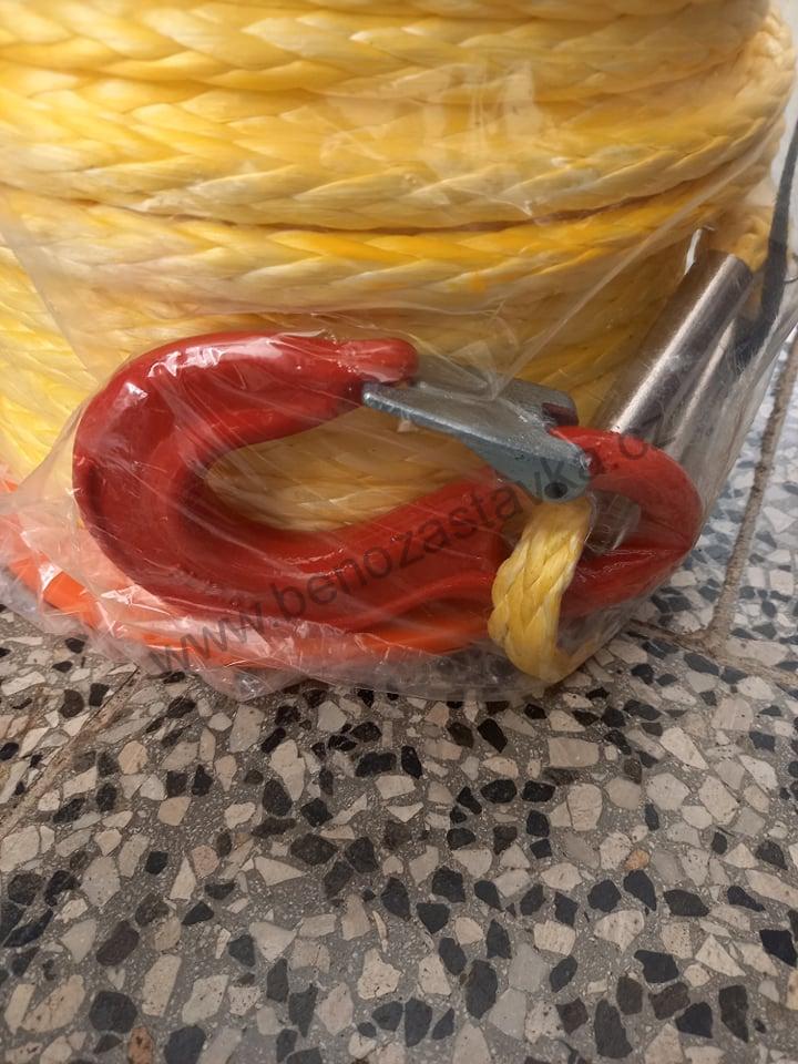 Navijákové lesnické lano Novoleen - 60m 12mm - GRANIT