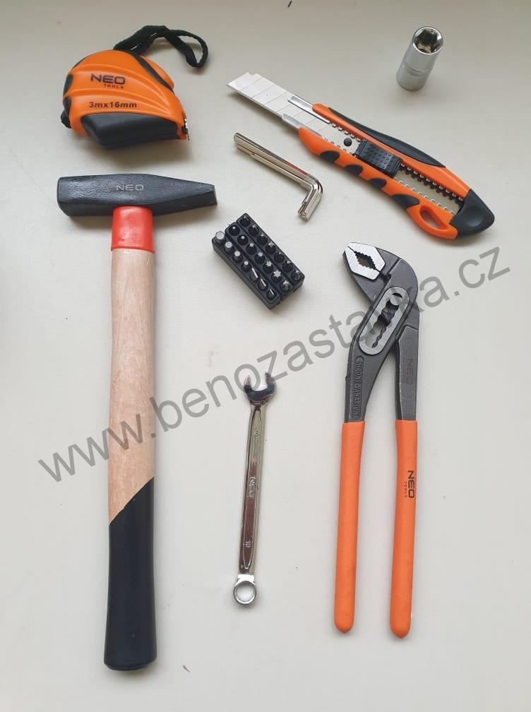 Gola sada nářadí a hlavic 1/2" - 65ks