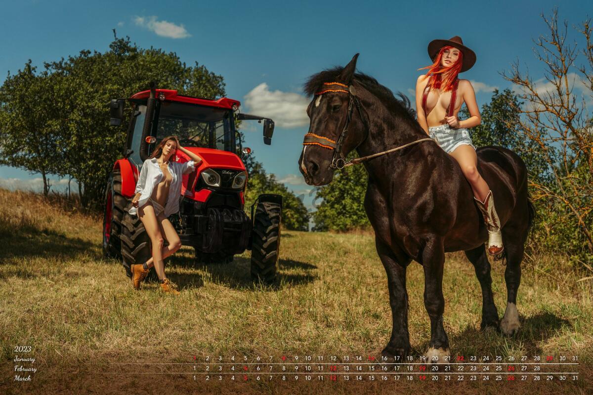 Limitovaný kalendář Zetor 2023