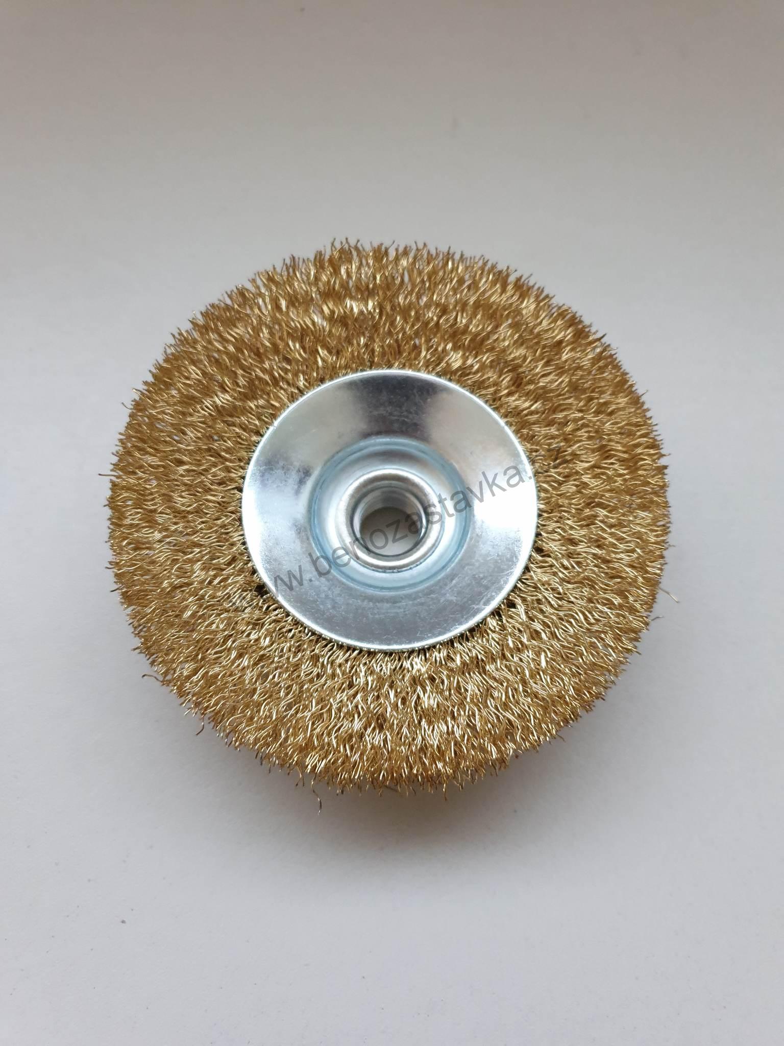 Kartáč miskový - vlnitý (100 mm x M14)