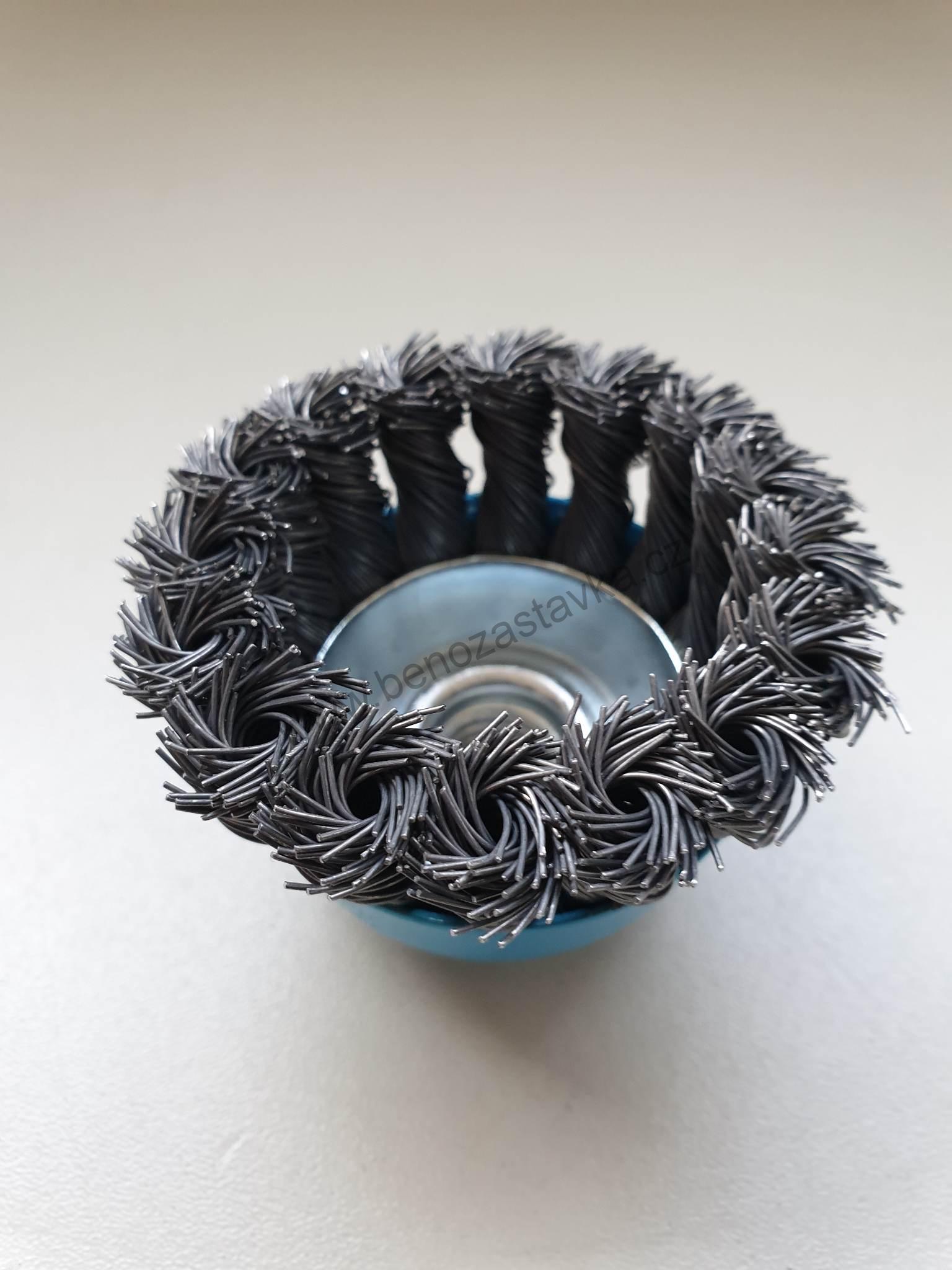 Kartáč hrnkový - copánkový (65 mm x M14)