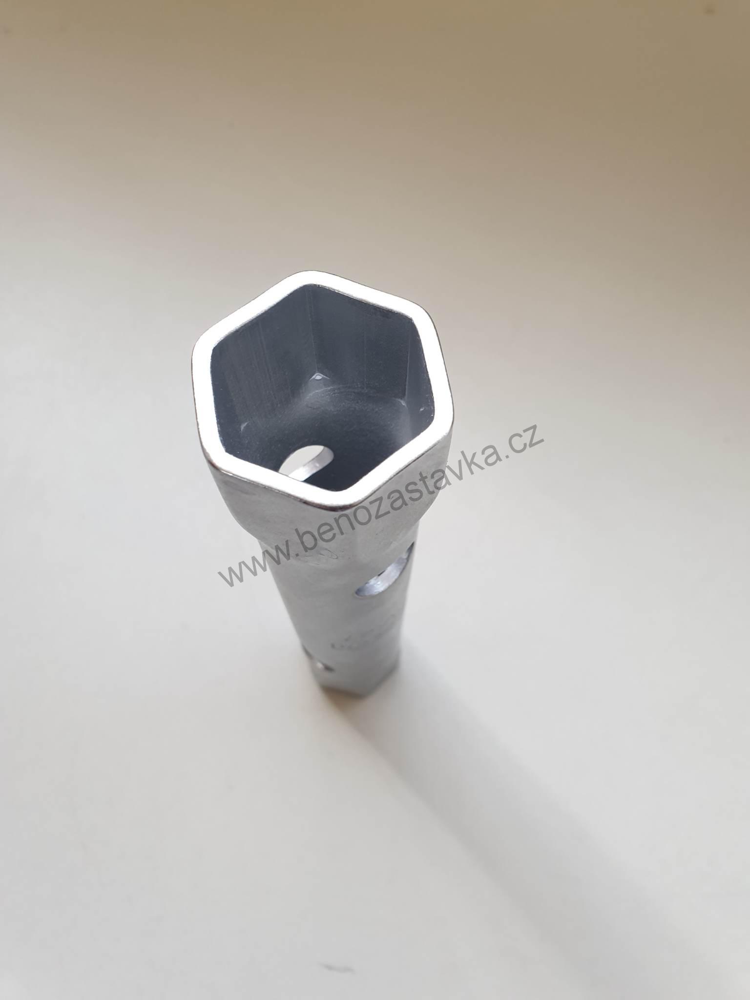 Klíč trubkový otevřený oboustranný 24x27mm CrV brynýrovaný