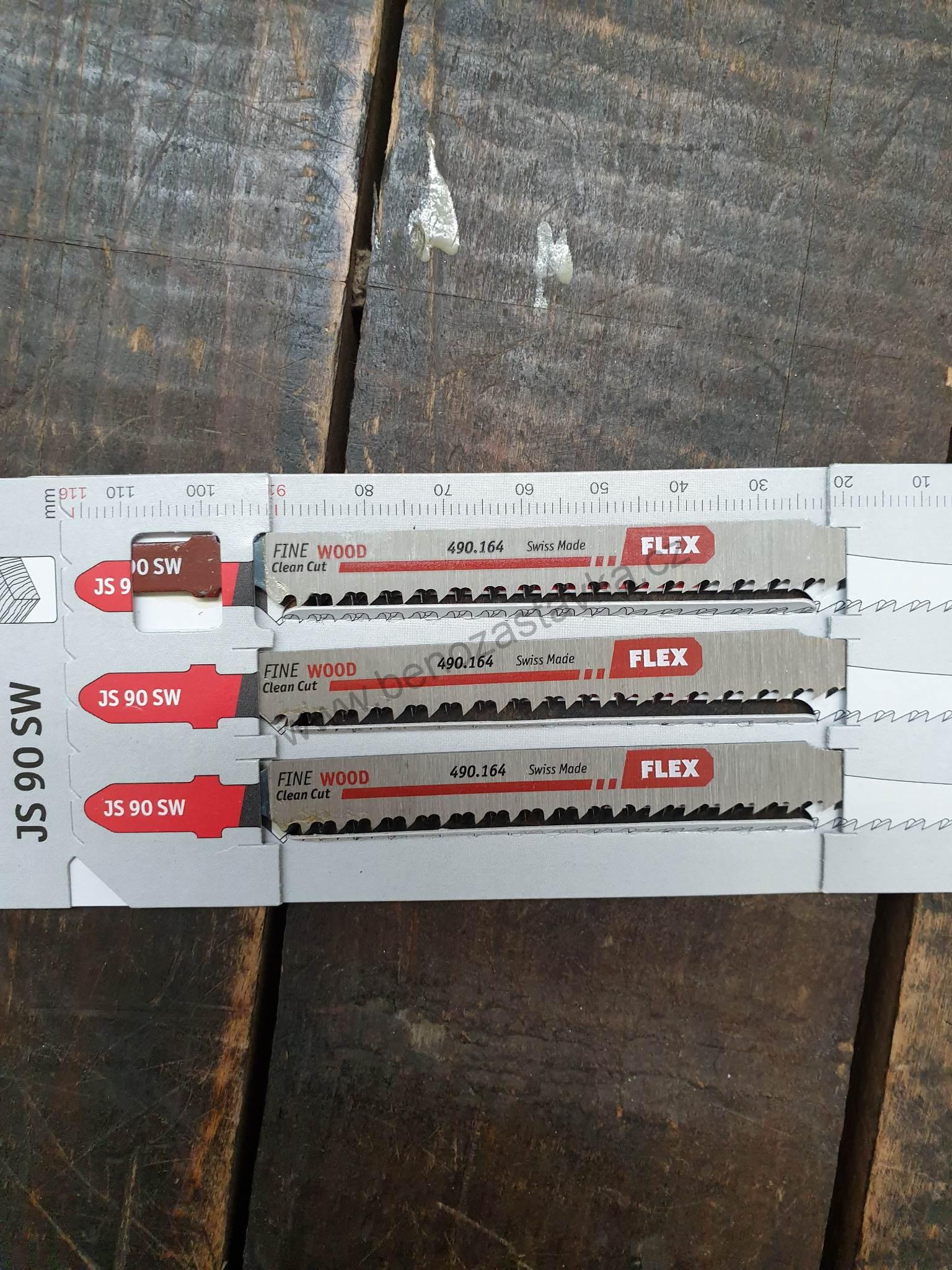 Plátek pro šavlové pily /DŘEVO/ JS 90 SW VE3 - FLEX