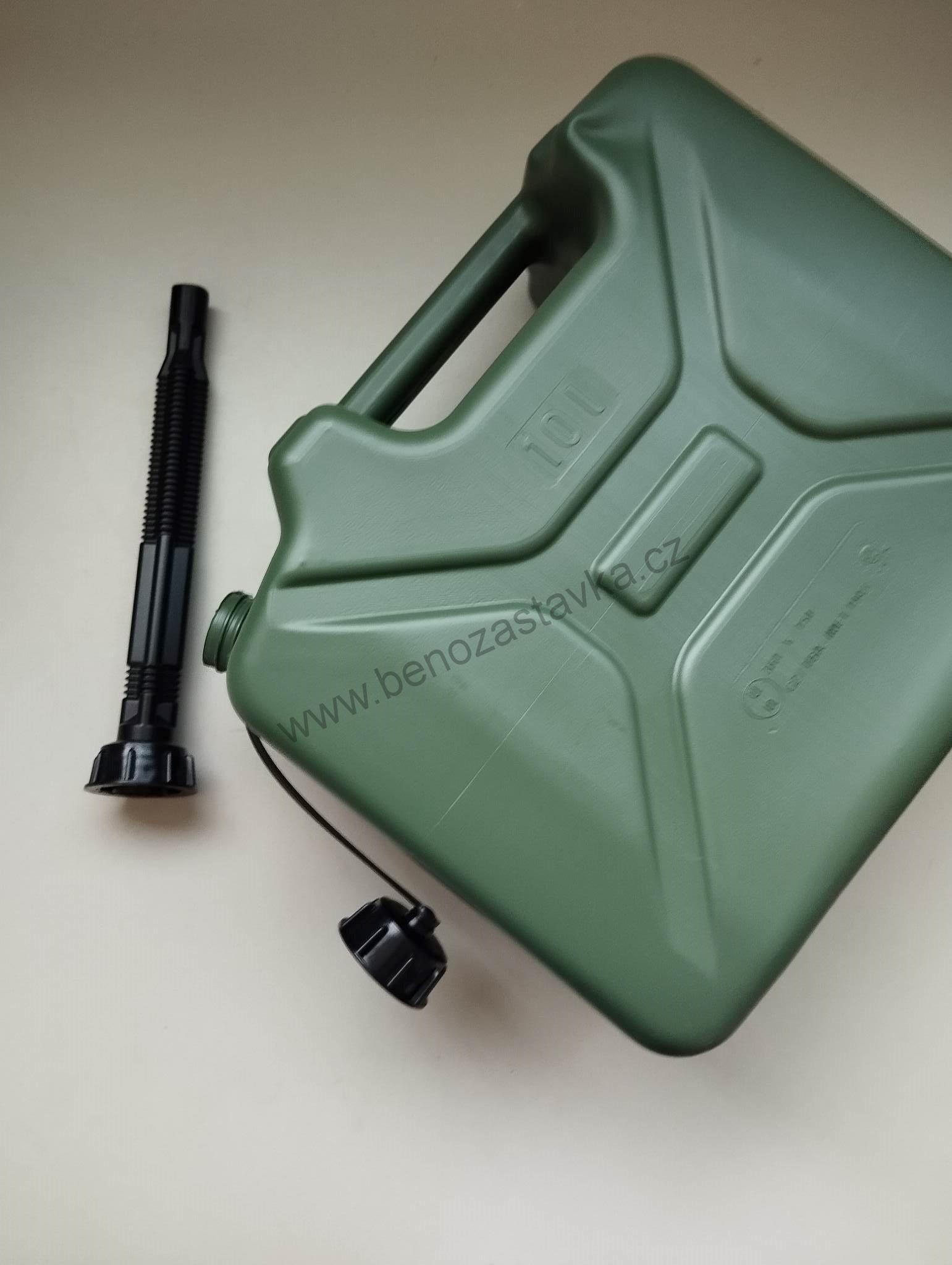 Kanystr na pohonné hmoty 10l ARMY PH