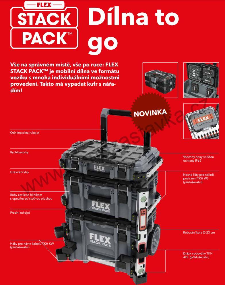 Sada transportních kufrů TK-L SP SET-1 STACK PACK Standard - FLEX