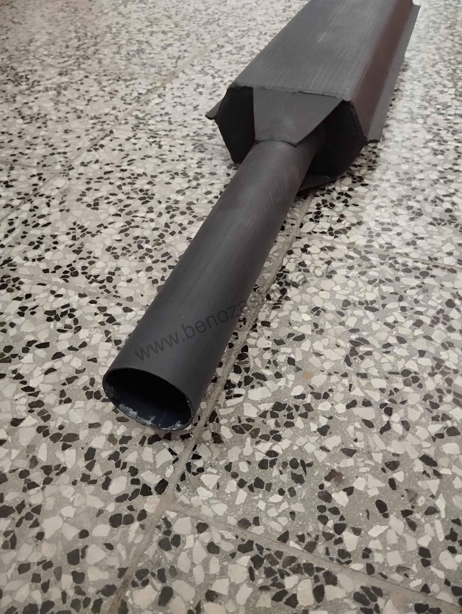 Tlumič výfuku prodloužený - Zetor URII