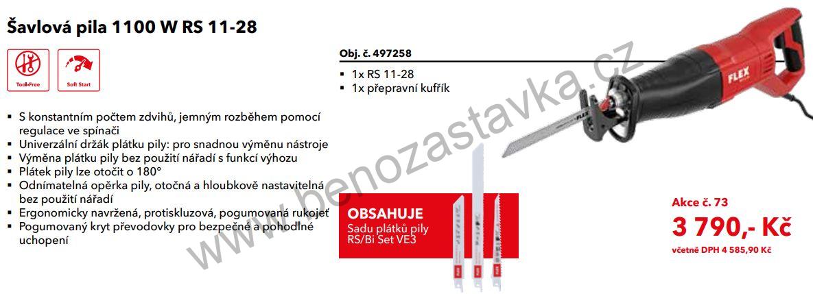 Šavlová pila 1100 W RS 11-28 - FLEX