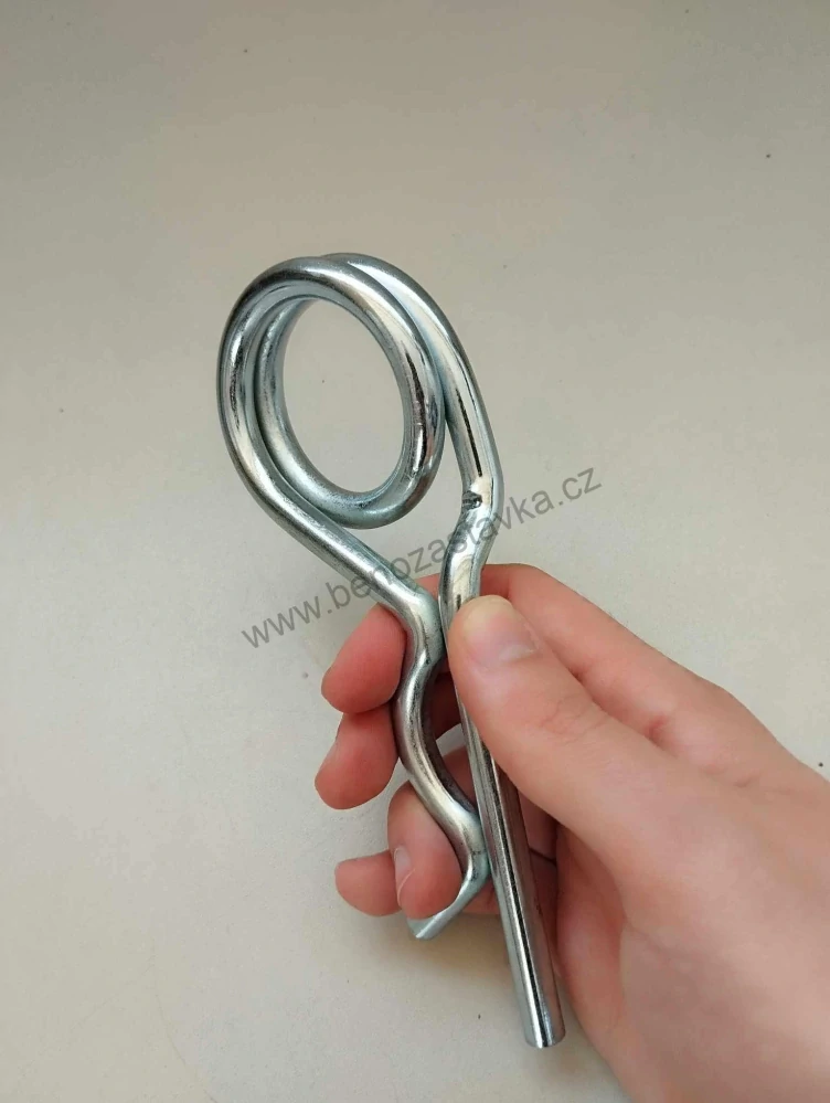 Závlačka 8,0 x 24-40 mm - pružinová dvojitá