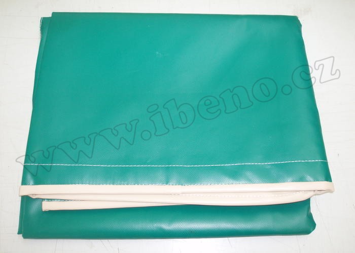 Plátěná střecha zelená - Zetor Super 50