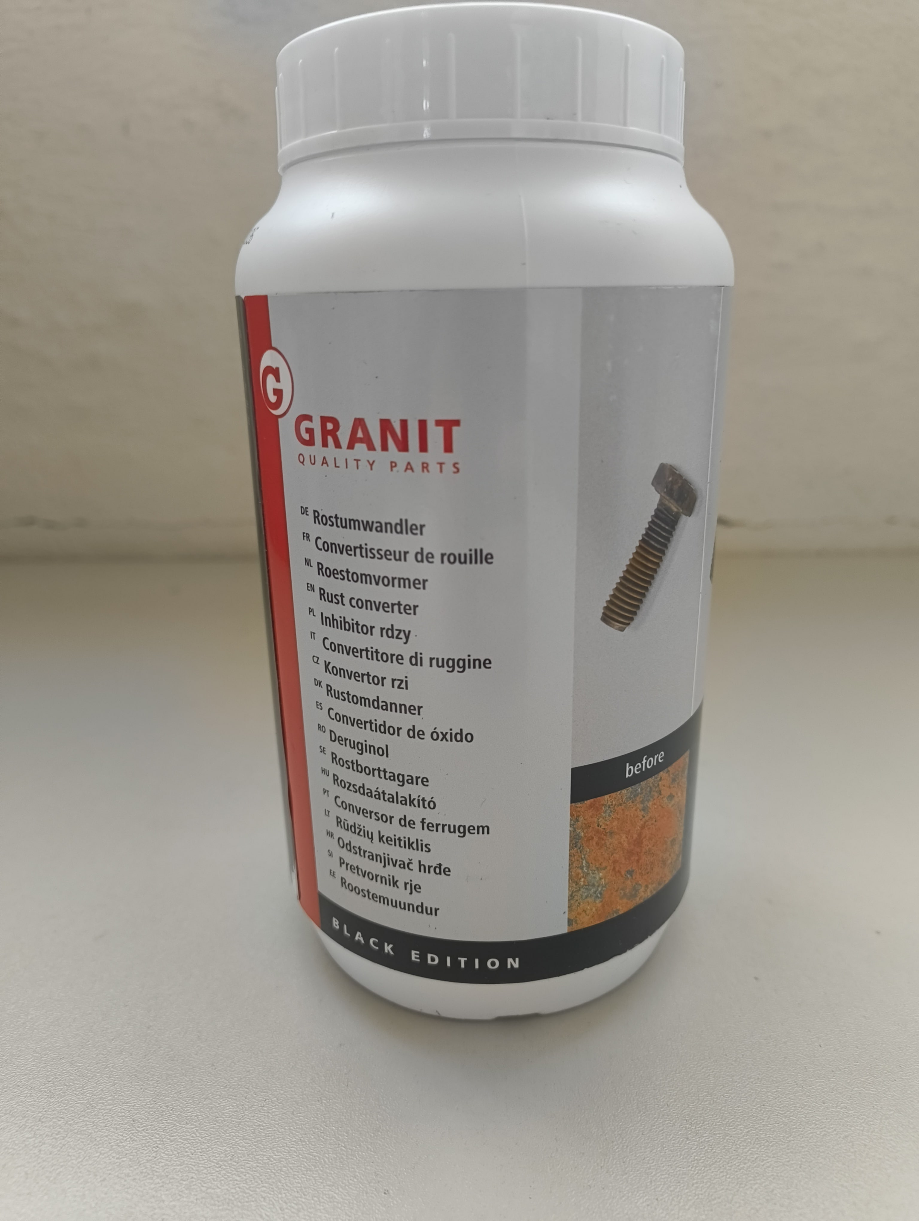 Odstraňovač rzi 1l GRANIT BLACK EDITION