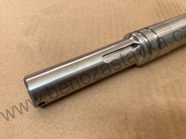 Hřídel nožní páky s přidanými drážkami - Zetor 25 A/K