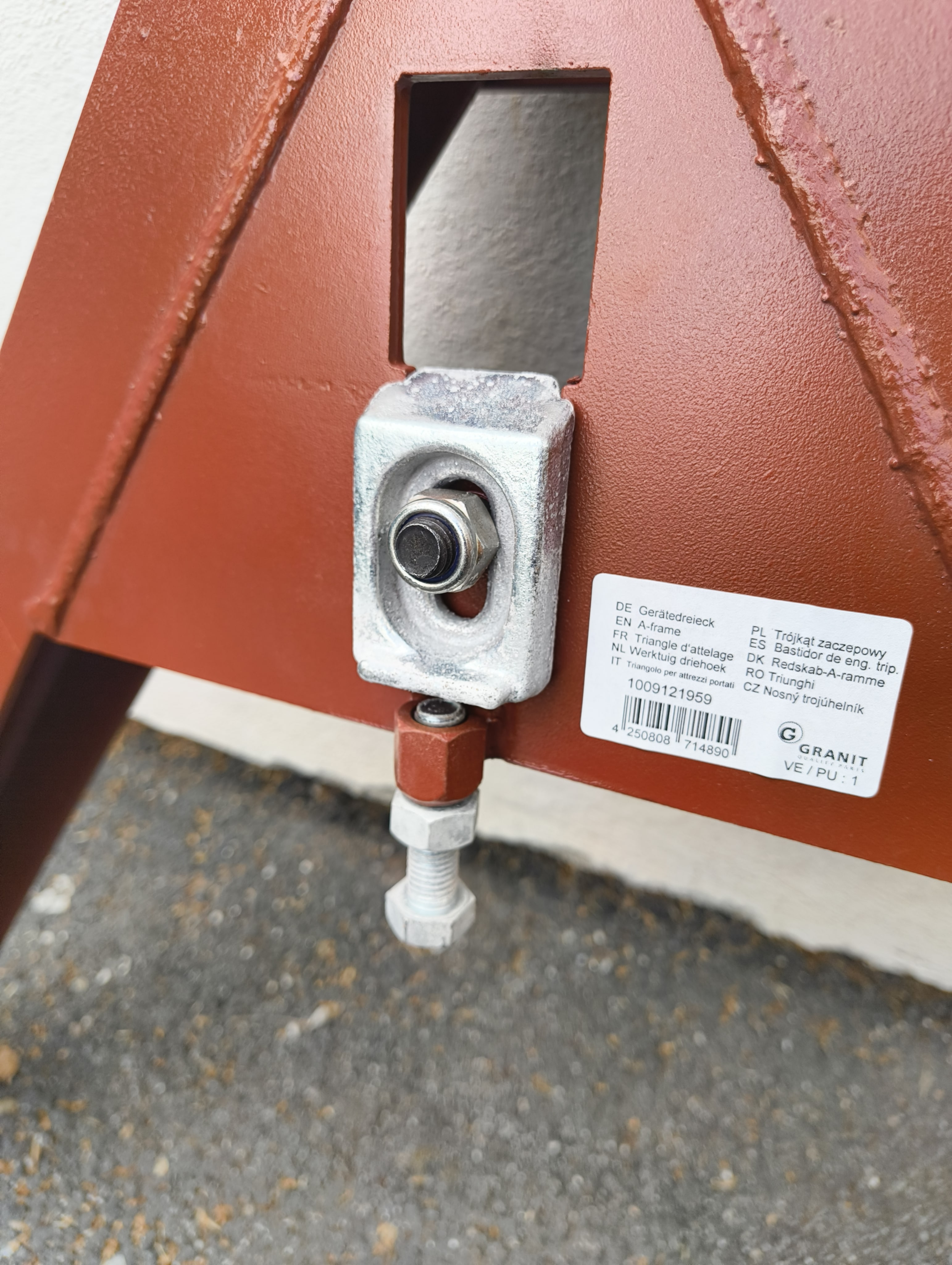 Nosný trojúhelník do 1500kg