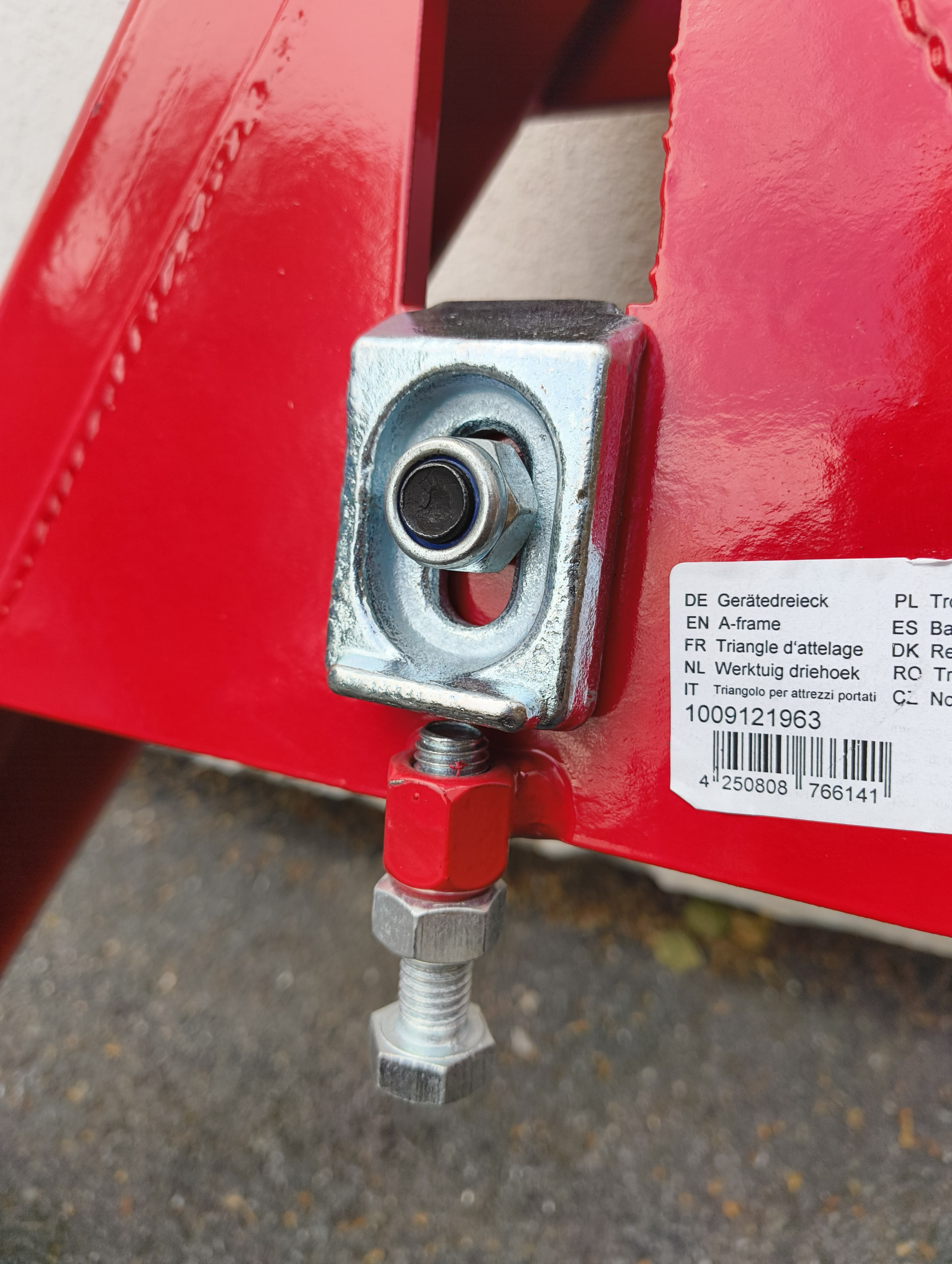 Nosný trojúhelník s čepovým provedením do 1500kg