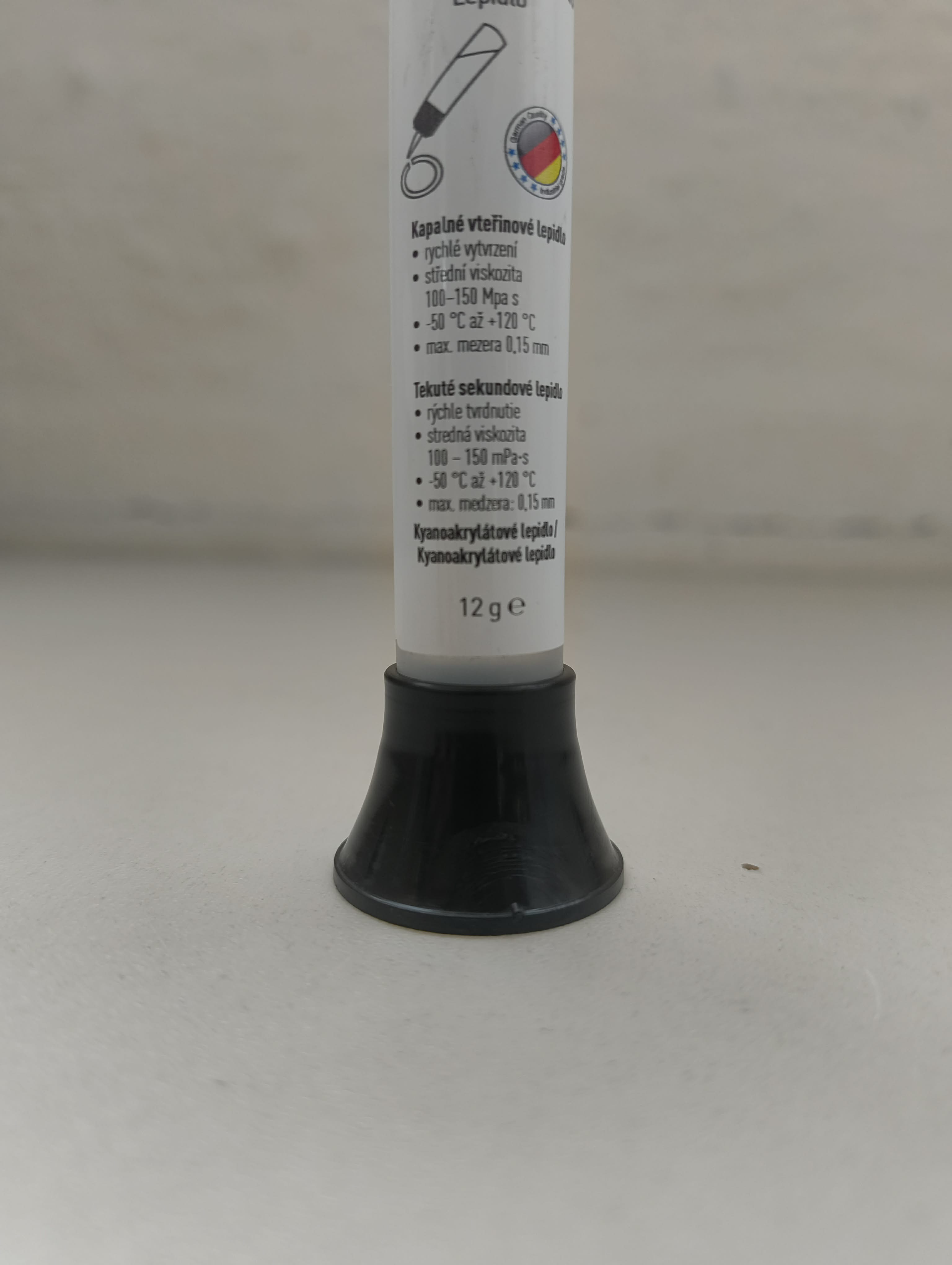 Vteřinové lepidlo na lepení o-kroužků - 12g