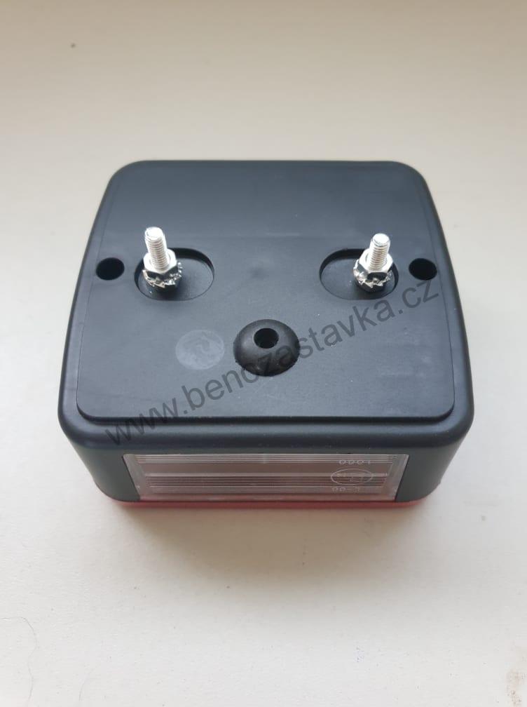 Světla zpětná obdélník s osvětlením SPZ - GRANIT