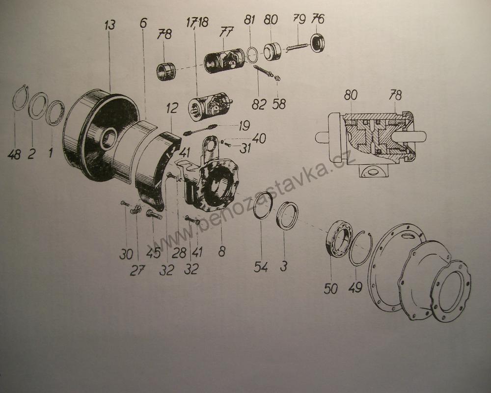 Pružina čelisti (145/16/2,5) - Zetor 2011 3011 4011 2511 3511 4511 3545 4611 5511