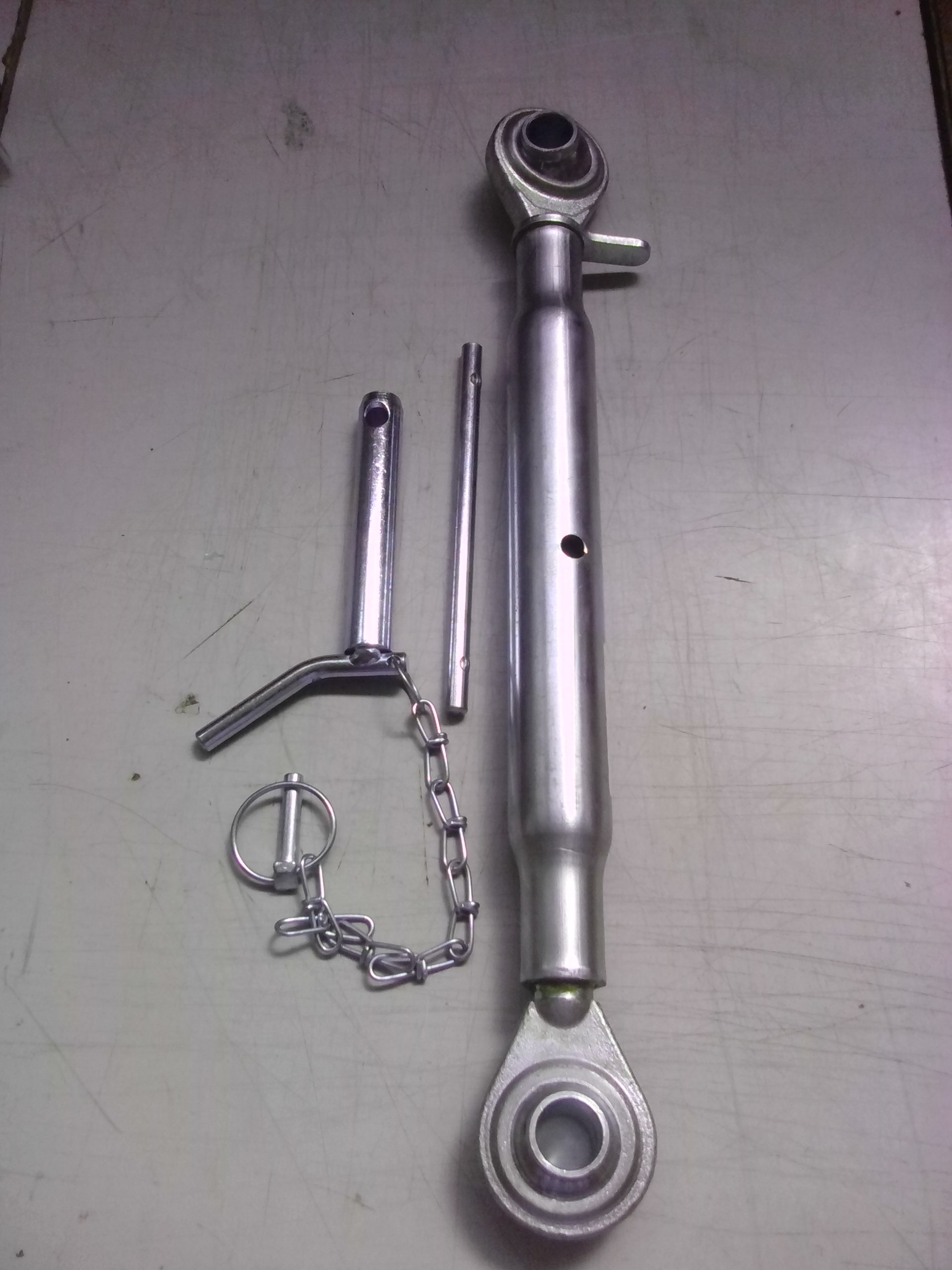 SET Třetího bodu - M30X3,5 - Délka:535 - 785 mm + pojistný čep