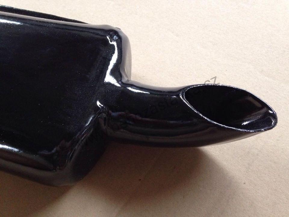 Tlumič výfuku smaltovaný, výfuk, komín - Zetor Super 50