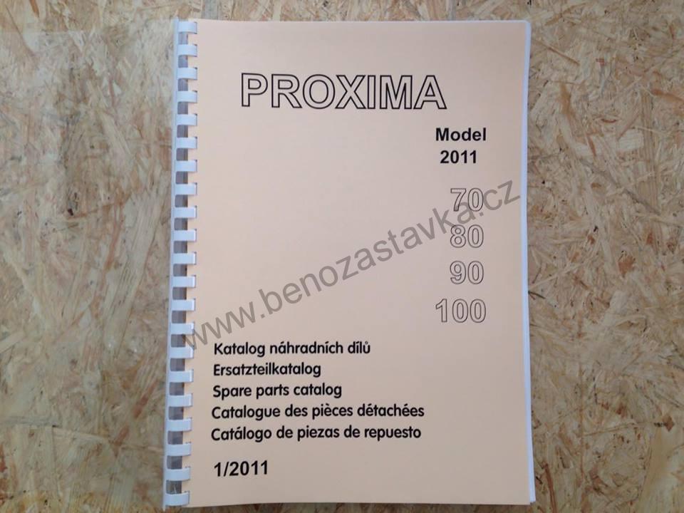 Katalog Zetor Proxima 70 80 90 100 model 2011