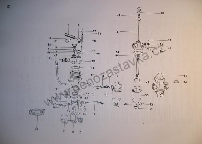 Pružina kompresoru (19/12/0,5) - Zetor