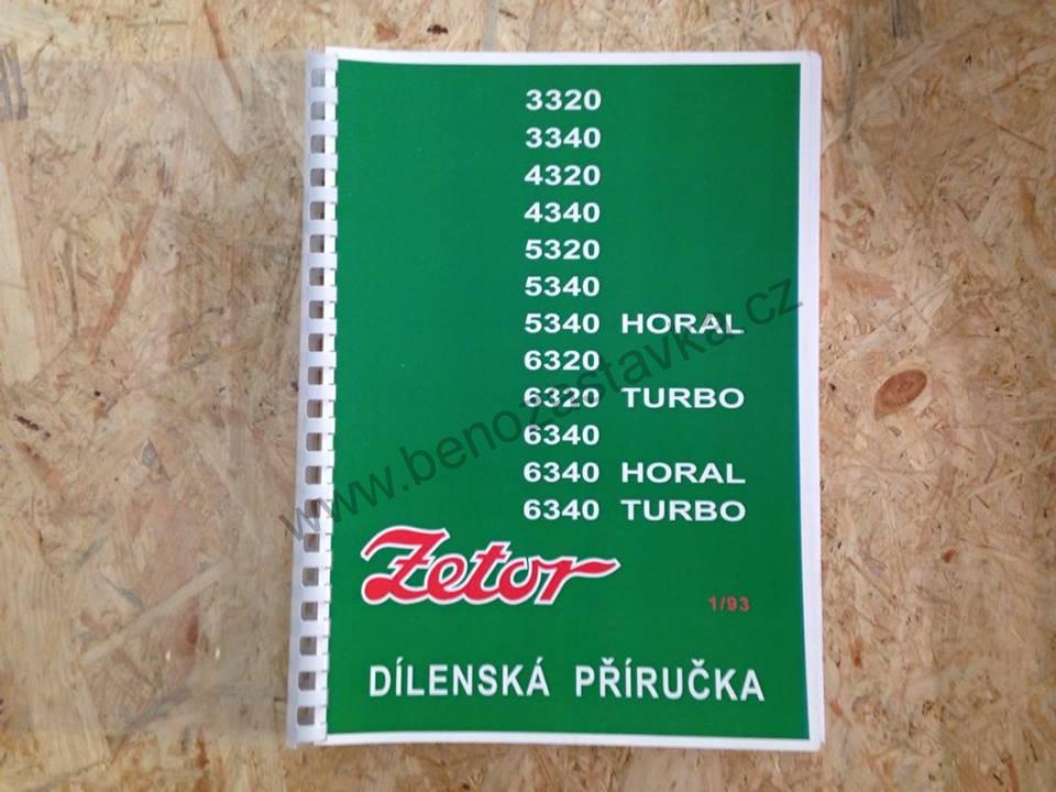 Dílenská příručka - Zetor 3320 3340 4320 4340 5320 5340 6320 6340