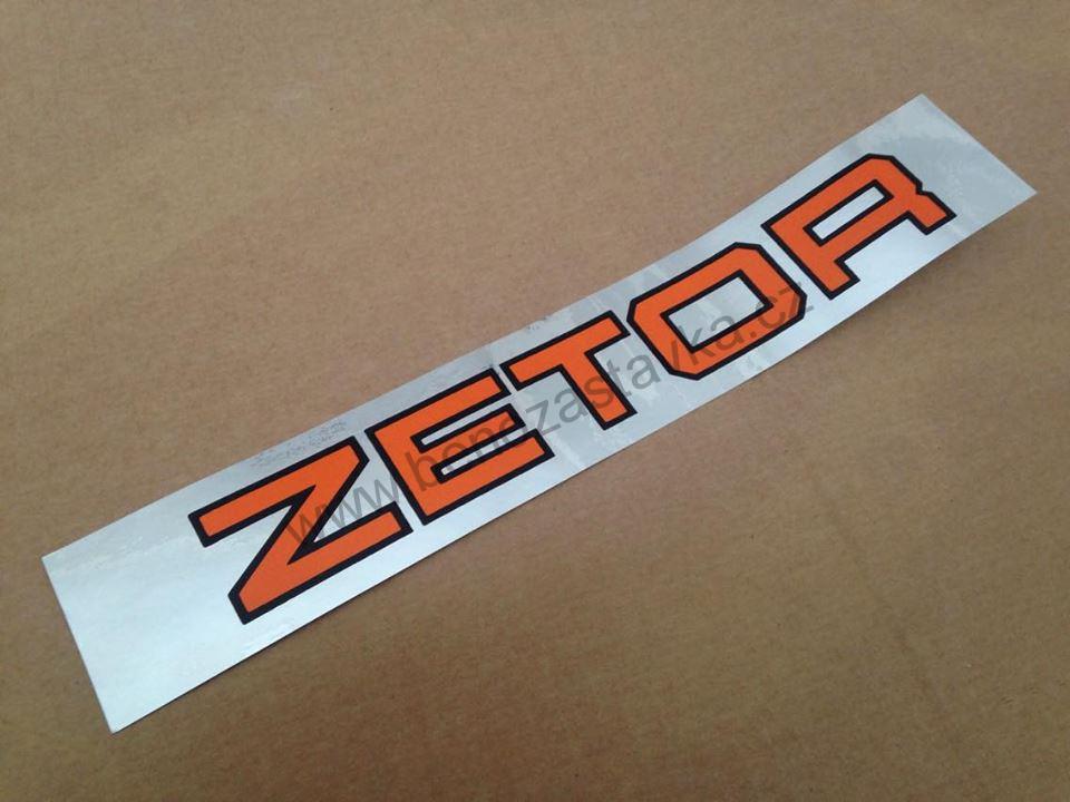 Nápis čelní ZETOR matný - Zetor URI