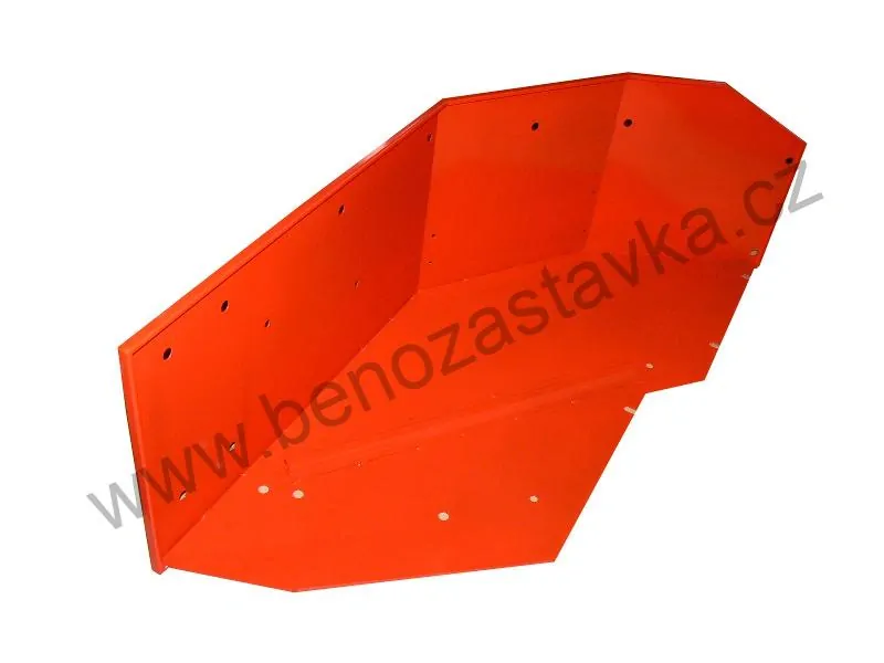 Pravý zadní blatník komaxit červený-Zetor 6011 6045 7011 7045 (BK 6011)CZ Letovice