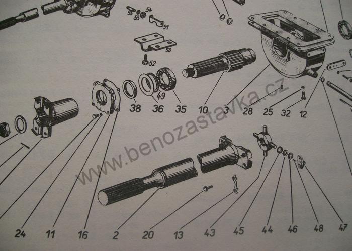 Pojistná podložka - Zetor