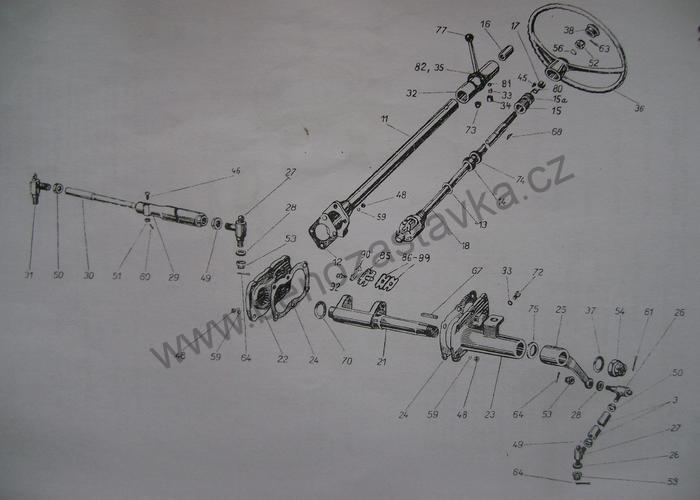 Těsnění držáku - Zetor