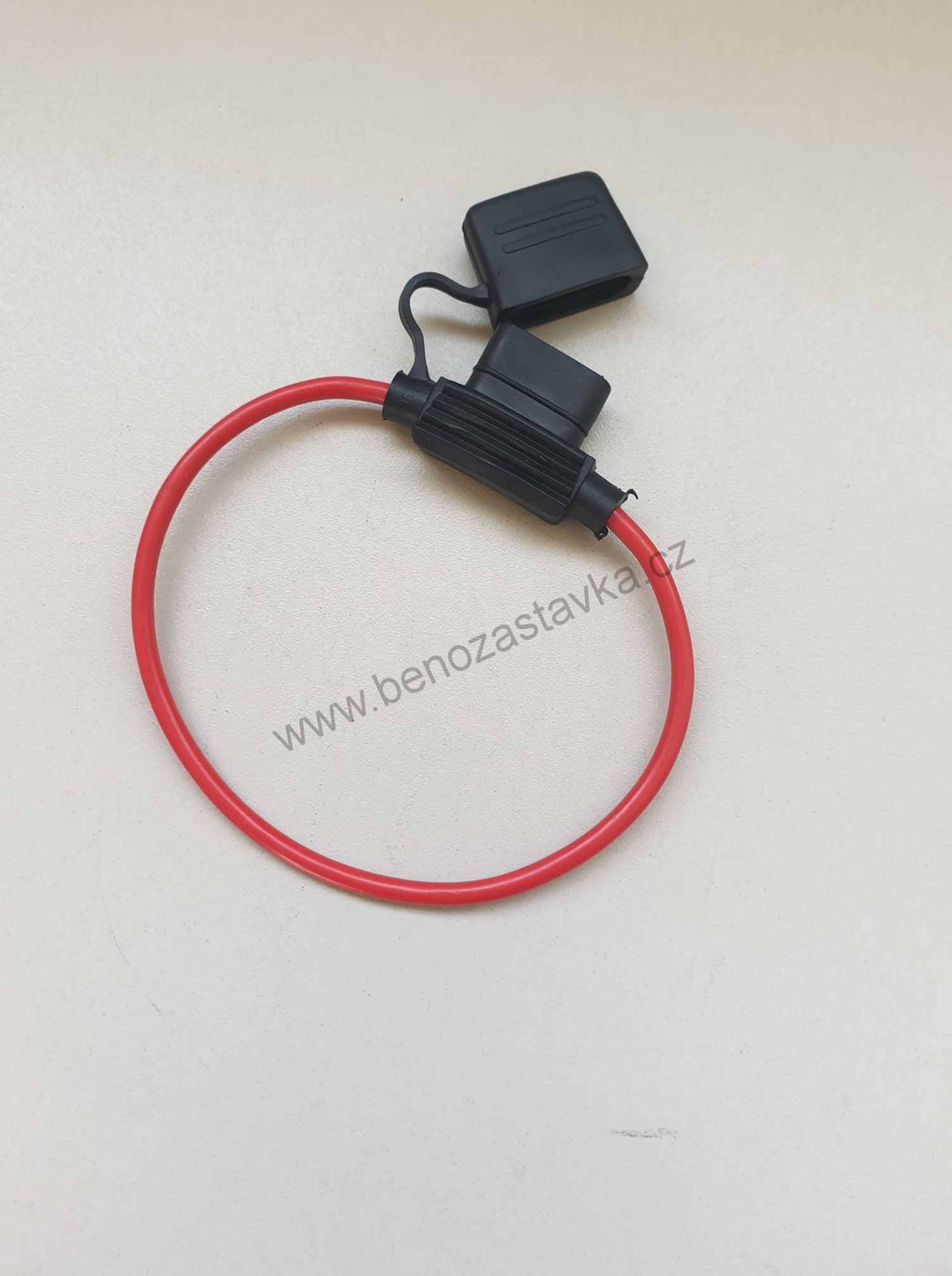 Držák pojistek - do 32V - vodotěsný - 2,5mm2