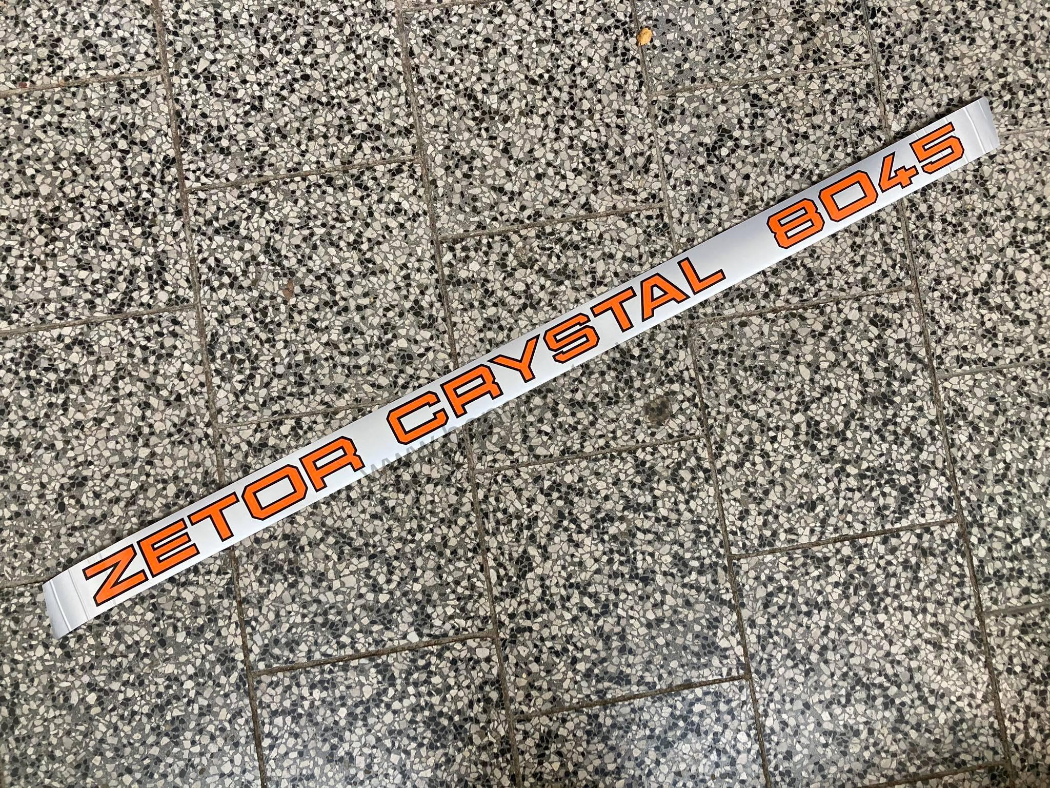 Matný nápis Zetor 8045, levý - Zetor URII