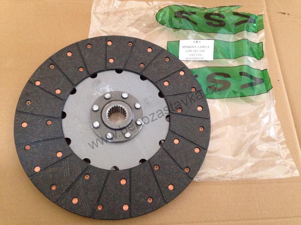 Lamela pr. 350 - 22 drážek - Zetor URII