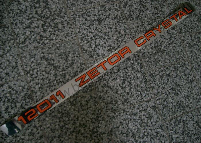 Nápis boční pravý Zetor Crystal 12011, LESKLÝ - Zetor URII