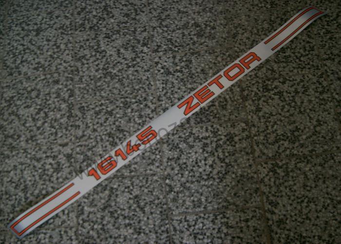 Nápis Zetor 16145 pravý