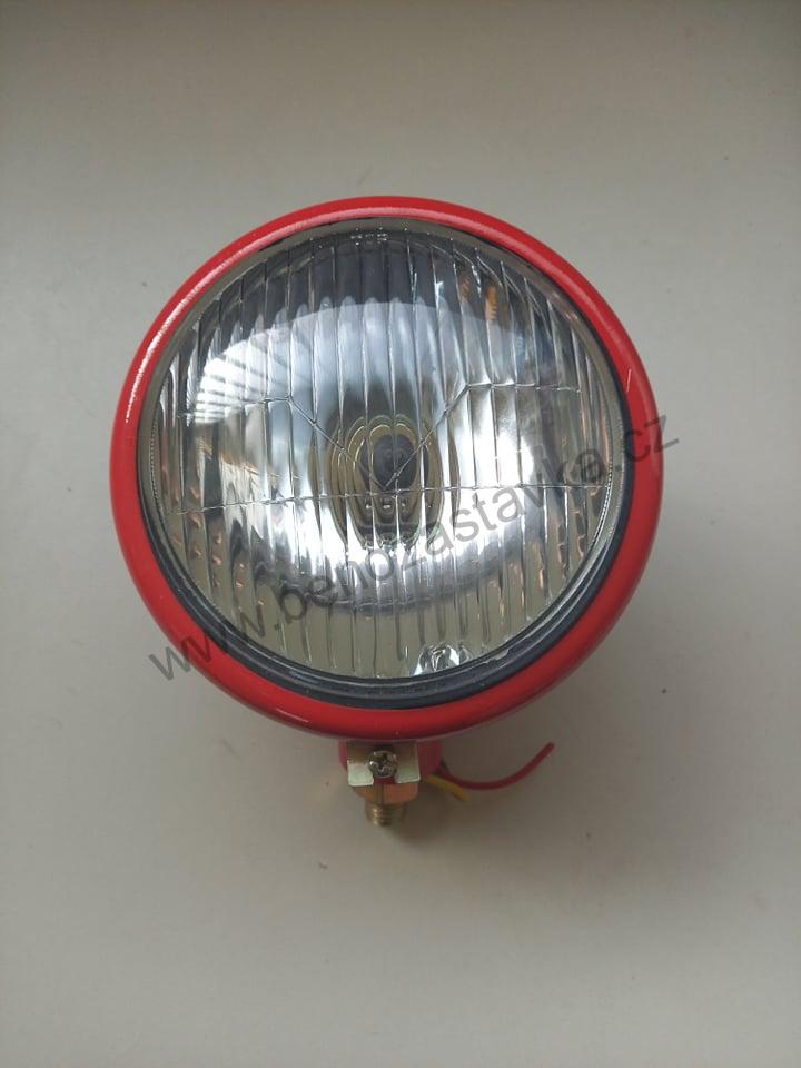 Pracovní světlomet kovový - Oldtimer - /žárovka H4/