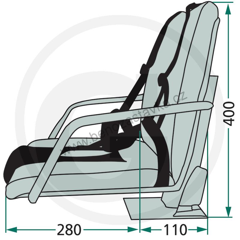 Dětské sedadlo - pro traktory