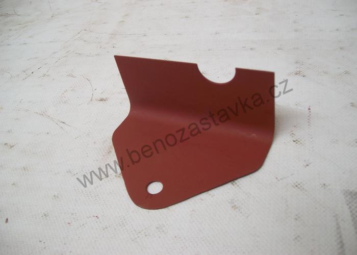 Pravý krycí plech brzdového krytu - Zetor 25