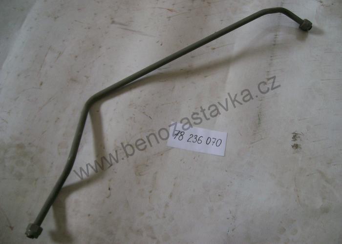 Trubka k červené spojovací hlavici - Zetor URIII