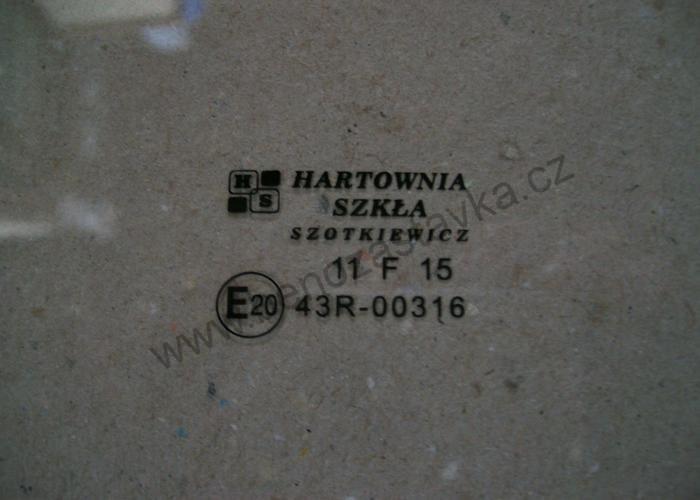 Sklo boční - Zetor URI