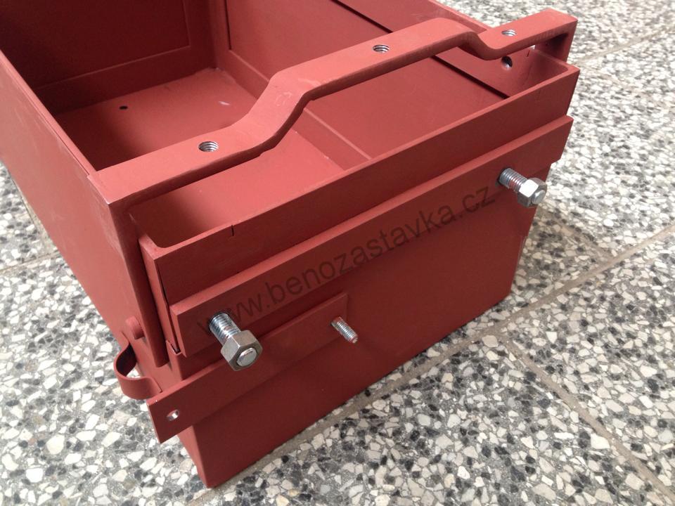 Skříň akumulátorové baterie bez víka - Zetor 25 A/K