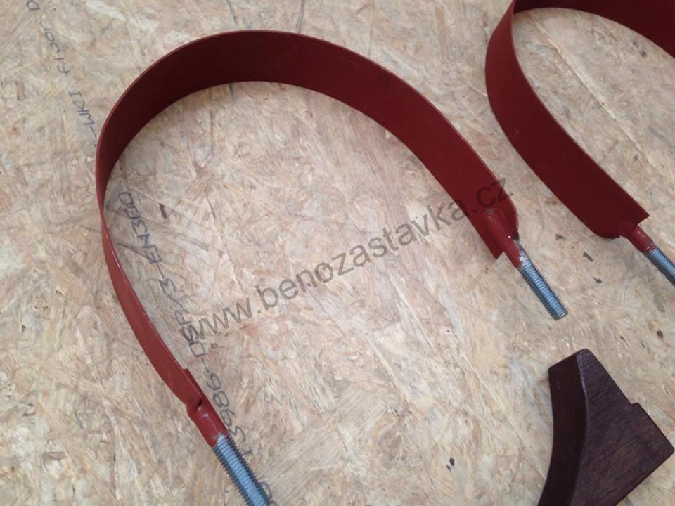 Držáky vzduchojemu kompletní - Zetor 25 A/K