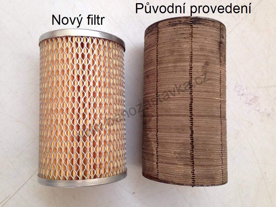 Filtrační vložka oleje - Filtr - Zetor Super 50