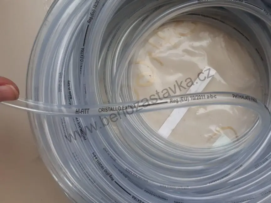 Hadice palivová průhledná Ø DN 5mm
