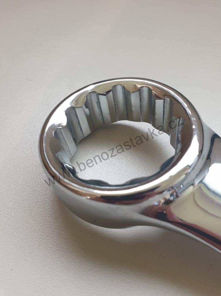 Sada očkoplochých klíčů DIN 3113/leštěné - 34-50 mm - FERVI