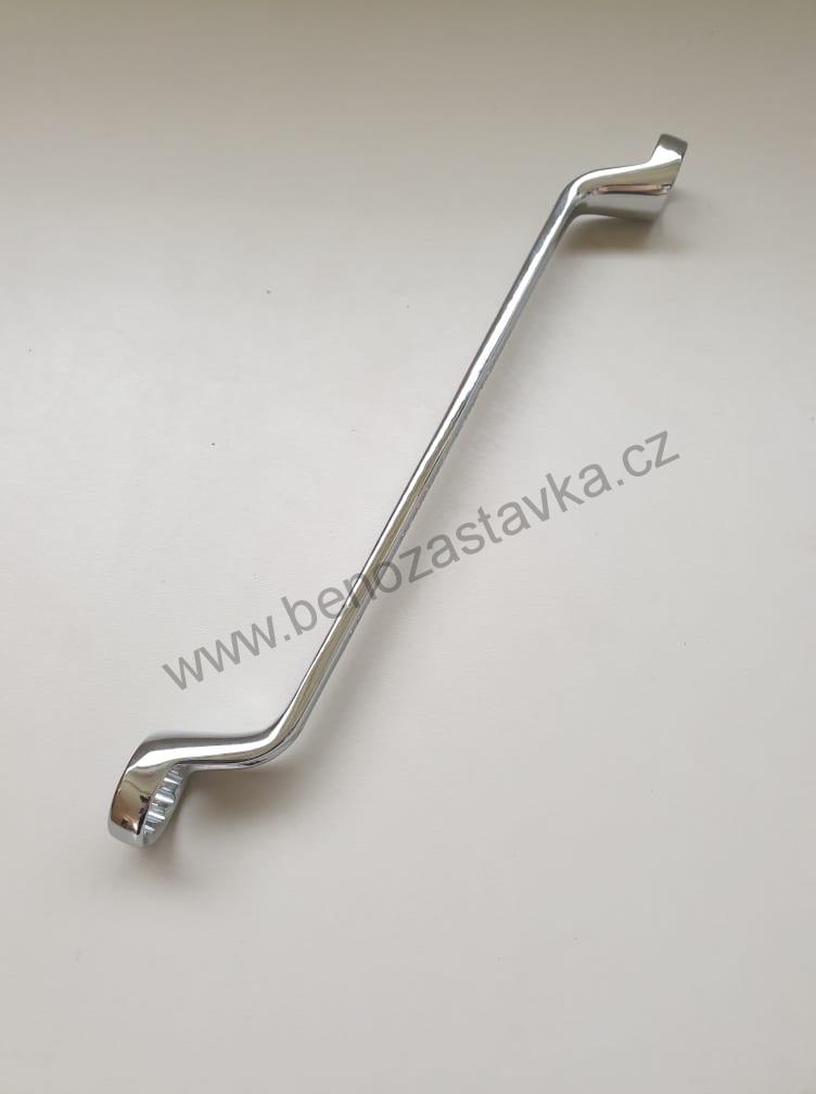 Sada vyhnutých klíčů DIN 838/leštěné - 6^32 mm - FERVI