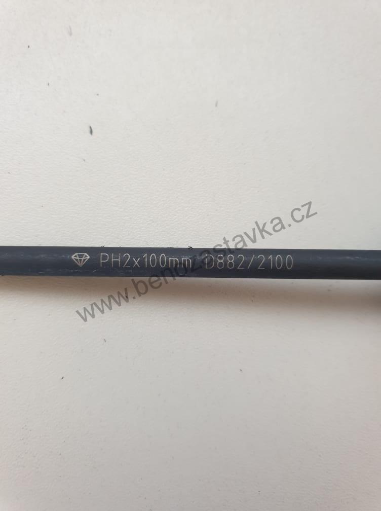 Šroubovák křížový - DIA hrot - PH 2x100 mm - FERVI